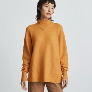 ❌SOLD❌Everlane Renew Cozy-Stretch Soft Pullover Orange Small